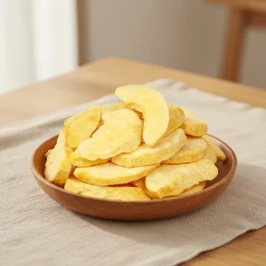 Premium 100% Natural Baked Low Fat Mango Chips Sweet Taste Fruit Snacks No Added Sugar 1000g Packaged in Bag