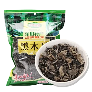 Premium Agaric Wood Black Fungus Mushroom Slices Dried Edible FD Drying Process Packaged Bulk ISO Certified Vacuum Pack