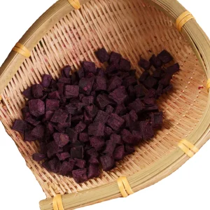Premium Dehydrated Purple Sweet Potato Cubes Rich in Anthocyanins Natural Colorant Natural Sweetness Vibrant Color