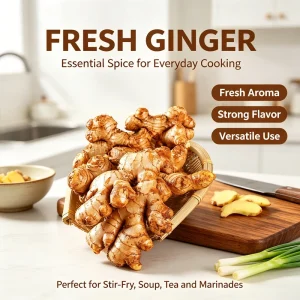 Premium a Grade New Harvest Fresh Ginger Root Bulk New Crop Pesticide Free Fresh Ginger for Export