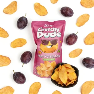 Prune Flavor Sweet Potato Chips Bagged Factory Price Multi Flavor Snacks