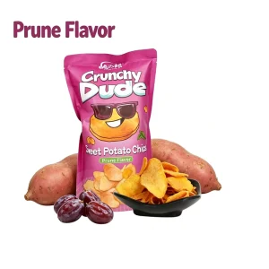 Prune Flavor Sweet Potato Chips Healthy Fried Casual Snacks Vacuum Packed Sweet Potato Chips