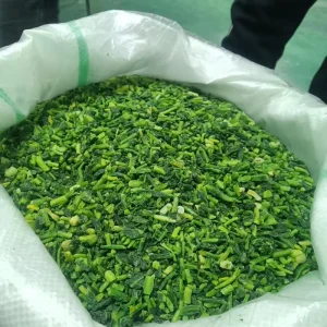 Pure Wild Grown Farm Raw Material Rich Dietary Fiber Natural Green Vegetable IQF Frozen Shepherds Purse