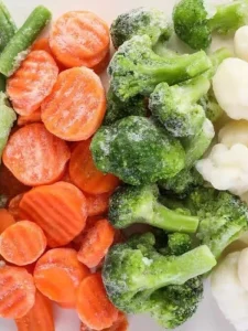 Quick-Frozen Mixed Vegetables Broccoli Green Beans Cauliflower Carrots Corn 1kg Bulk Packaging