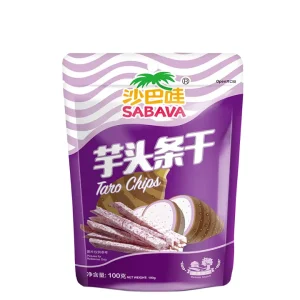 Sabawa 75g 100% Real Sweet Healthy Snack for All Ages Vietnam Bags Dried Taro Freeze Dried Ready to Eat 12 Month Shelf Life