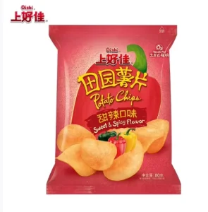 Salty Classic Inflated Potato Chips 100g Bag Fries