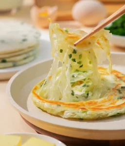 Scallion Oil Pancake Pre Cooked Frozen Food for Supermarket and Retail Store