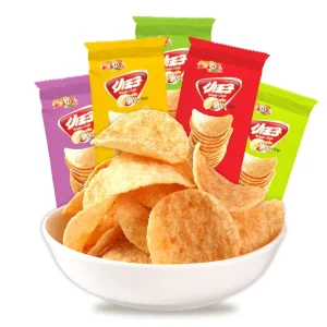Snack Products Tomato Spicy Cucumber Original Flavor Potato Chips
