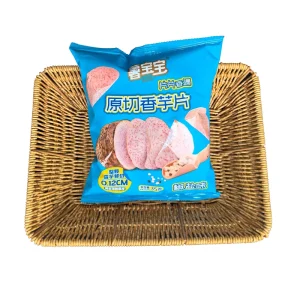 Soft Crispy Fried Taro Slices Baby Potato Taro Chips 35 g Sea Salt Black Pepper Flavor Fruit & Vegetable Snacks in Bag