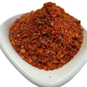 Source Factory Meal Replacement Dehydrated Vegetables Dried 3x3mm Chopped Hunan Chili Flakes Commercial Baking
