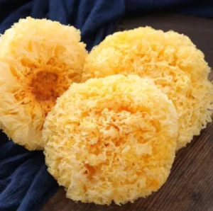 Specialty Vegan Dried White Fungus Golden Edible Mushrooms for Children & Adults Bulk Packaging Available