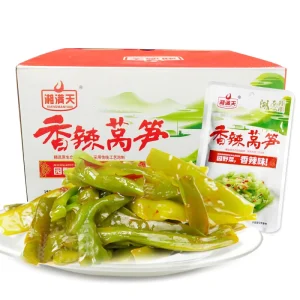 Spicy Flavored Root Lettuce Salt & Oil Preserved Pickled Vegetables Rice Dishes