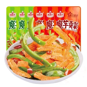 Spicy Konjac Pickled Vegetables Chinese Snacks Rice Dishes Oil & Salt Preserved Ready to Eat 12 Month Shelf Life