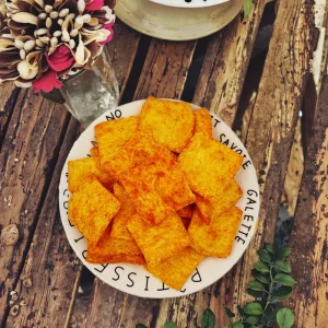 Spicy Light Crispy Millet Biscuits Healthy Chinese Fried Hard Textured Crispy Fried Fruit Vegetable Pan Chips Snacks Bulk Flavor