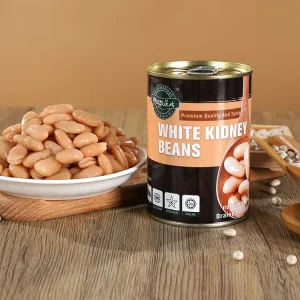 Spicy Steamed White Kidney Beans and Baked Beans Canned Vegetables in Water 425g 18 Months Shelf Life