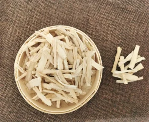 Supply Factory Export Dry Dehydrated Vegetable Dried White Radish Stalk Strip slice shred