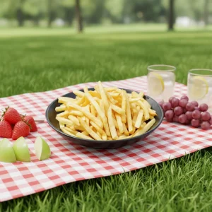 Sweet Potato Square French Fries 7×7 mm Bag Frozen Fried