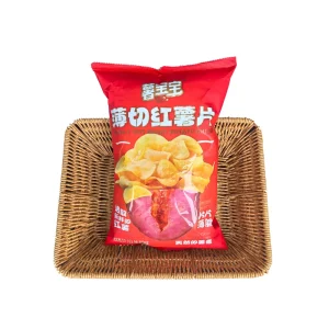 Thin Cut Sweet Potato Chips Ready to Eat 100% Natural Vegetable Snack