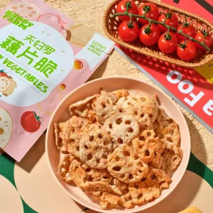 Tomato Flavor Lotus Root Crisps