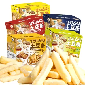 Tomato Potato Sticks Raw Cut Hard Texture