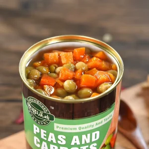 Top Quality Mixed Vegetable Canned Peas and Carrots