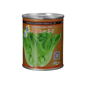 Top Quality with and Small MOQ Round Vegetable Seeds Tin Can SZSYTN 242
