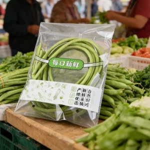 Transparent BOPP Produce Bags for Fresh Fruit and Vegetable Packaging