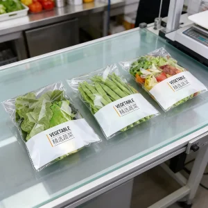 Transparent BOPP Produce Bags for Fresh Long Bean Storage