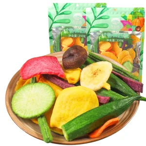 VF Dehydrated Mixed Fruit and Vegetable Crisps Freeze-Dried Fruit Powder 250g Packet