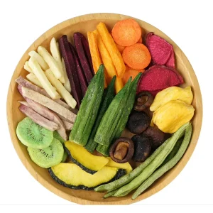 VF Fruit and Vegetable Dried Veggie Chips Fried Salty Soft Dry Snacks in Bag