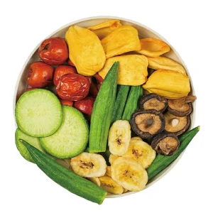 VF Mixed Fruit and Vegetable Chips 12 Kinds Vegetable and Fruit Crisps Vacuum Fried Dried Vegetable Snacks
