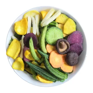 Vacuum Fried Mixed Dried Vegetables with Palm Oil Nourishing Snack
