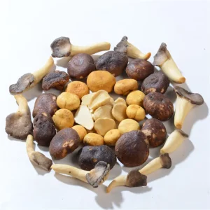 Vegan Friendly Mixed Mushroom Crisp Dehydrated Vegetable Snack Fried Salty Box