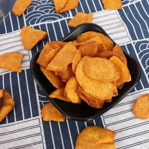 Vegetable Snacks Dried Sea Salt & Black Pepper Flavor Sweet Potato Chips for Party