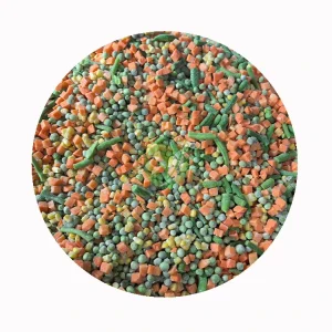XMSD Frozen Mixed Veggies Supply IQF ISO Certified 500g Retail Packs