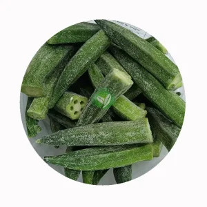XMSD Premium Frozen Okra Cut Export Quality For Catering HACCP BRC Certified OEM Supply