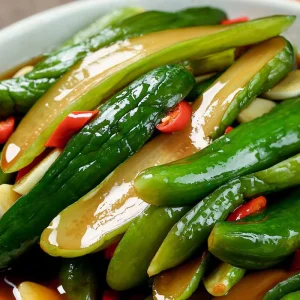 Yanbian Korean-Style Sour Small Cucumber Kimchi Preserved Vegetables